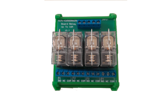 رله برد 4 کاناله 10 امپر 24 ولت امرون omron