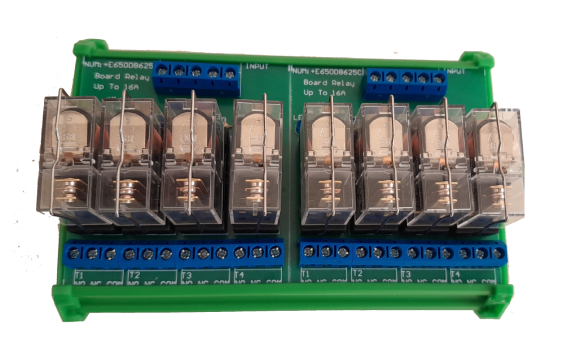 رله برد 8 کاناله 10 امپر 24 ولت امرون omron